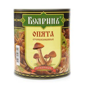 Опята стерилиз. отборные 3100 мл ж/б *6 Бояринъ